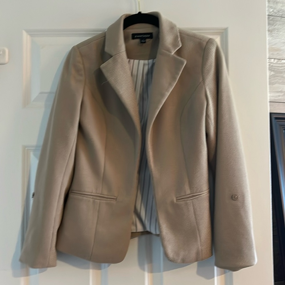Tan blazer